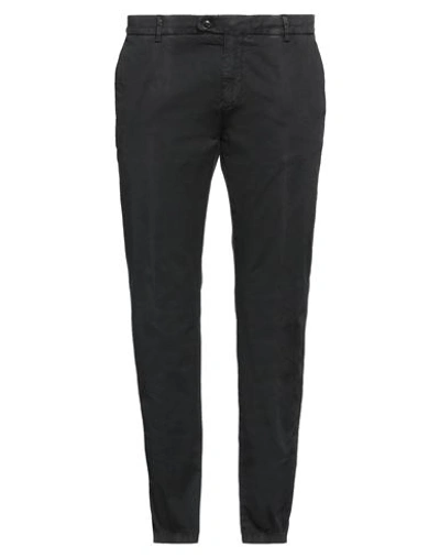 Barmas Man Pants Charcoal Size 32 Cotton, Elastane In Grey