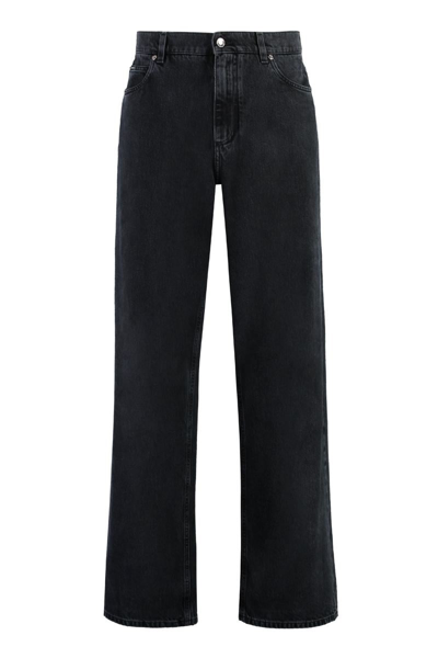 Dolce & Gabbana Wide Leg Black Jeans