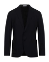Boglioli Man Blazer Black Size 38 Virgin Wool In Blue