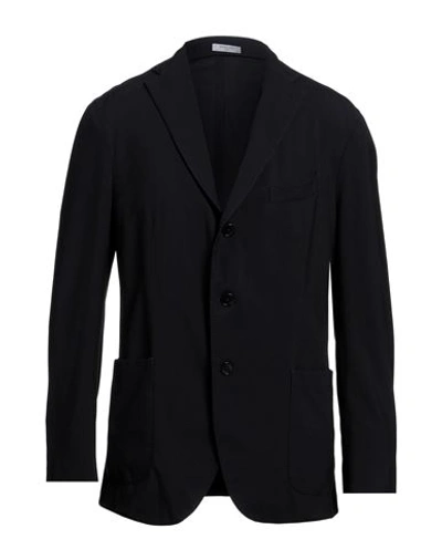 Boglioli Man Blazer Midnight Blue Size 44 Virgin Wool