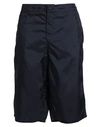 Fendi Man Beach Shorts And Pants Navy Blue Size 40 Polyester