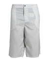 Fendi Man Beach Shorts And Pants Sage Green Size 38 Polyester