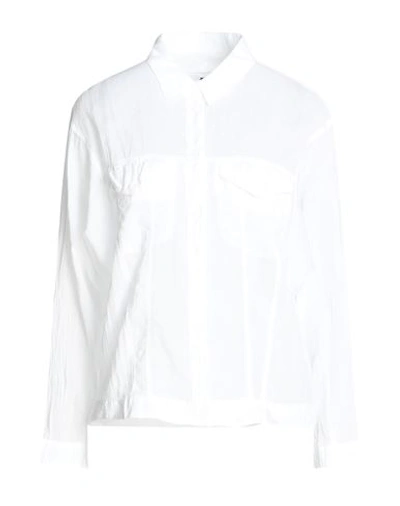 European Culture Woman Shirt White Size Xl Cotton