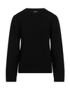 Raf Simons Man Sweater Black Size 2 Merino Wool In Black