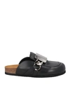 Jw Anderson Woman Mules & Clogs Black Size 8 Calfskin