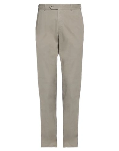 Pt Torino Man Pants Khaki Size 34 Cotton, Elastane In Beige