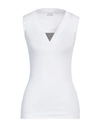 Brunello Cucinelli Stretch-cotton Monili Tank Top In White