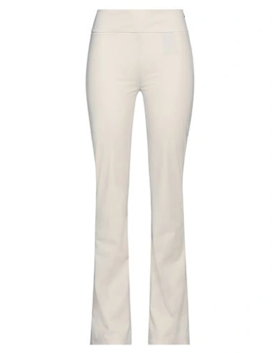 Rrd Woman Pants Light Grey Size 8 Polyamide, Elastane