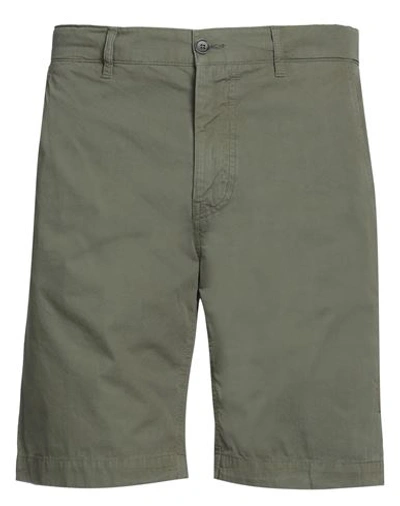 Aspesi Man Shorts & Bermuda Shorts Khaki Size 34 Cotton In Beige