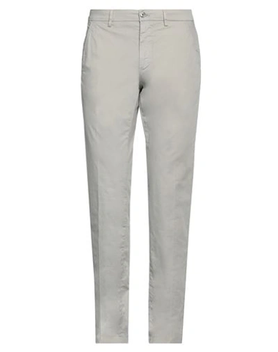 Mason's Man Pants Light Grey Size 34 Cotton, Elastane In Grey