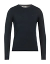 Fred Mello Man Sweater Midnight Blue Size S Viscose, Polyamide