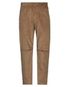 Pmds Premium Mood Denim Superior Man Pants Camel Size 31 Cotton, Elastane In Beige