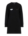 Chiara Ferragni Woman Mini Dress Black Size M Cotton