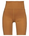Girlfriend Collective Woman Leggings Camel Size L Recycled Polyester, Elastane In Beige
