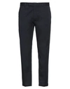 Mauro Grifoni Grifoni Man Pants Navy Size 36 Linen, Viscose, Elastane In Blue