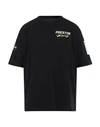 Heron Preston Man T-shirt Black Size S Cotton, Polyester