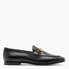GUCCI GUCCI BLACK LEATHER JORDAAN LOAFERS WOMEN