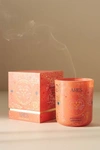 Anthropologie Zodiac Collection Boxed Candle In Orange