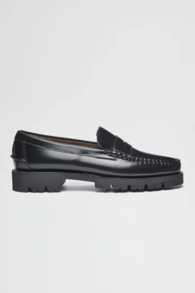 SEBAGO DAN LUG LOAFER IN BLACK, MEN'S AT URBAN OUTFITTERS