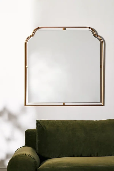 Anthropologie Sebastian Mirror In Gold