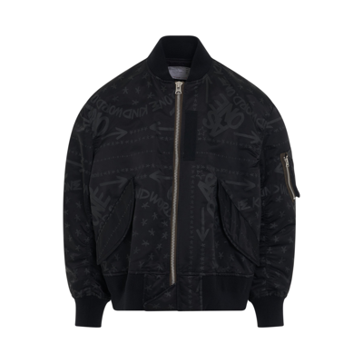 Sacai Eric Haze Bandana Print Blouson