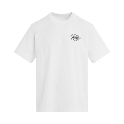 Sacai Eric Haze Circle Star T-shirt In White
