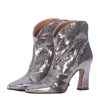 TORAL TEXTURED SILVER BOOTIES
