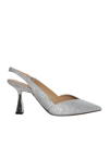 Michael Kors Exposed High Heels In Silver