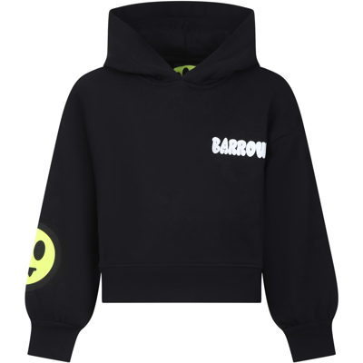 Barrow Kids' Sweatshirt In Nero