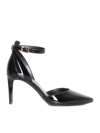 Michael Kors Mirabel Flex Pump Pumps In Black Patent Leather In Black