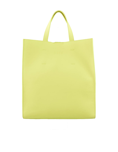 Msgm Designer Handbags Women's Yellow Handbag In Jaune