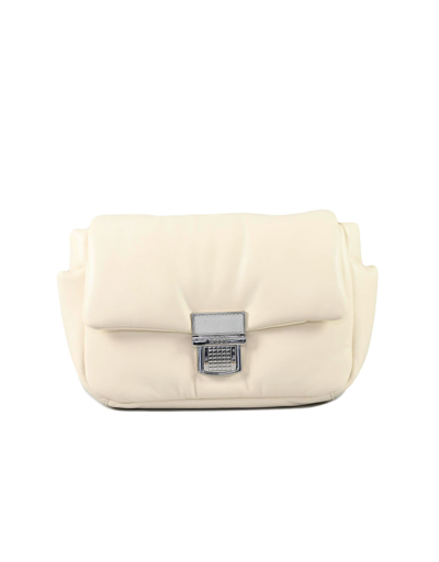 Msgm Designer Handbags Women's Cream Handbag In Blanc