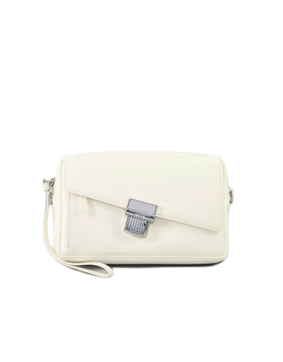 Msgm Designer Handbags Women's White Handbag In Blanc