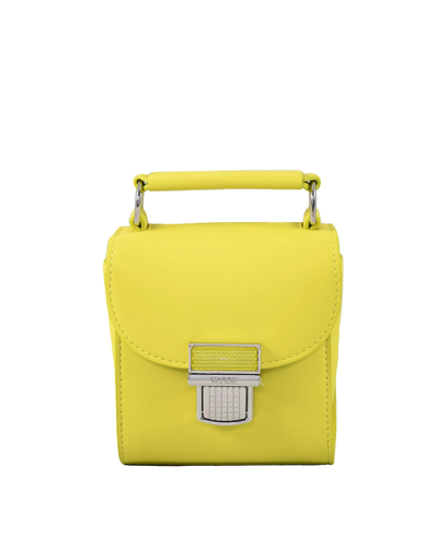 Msgm Womens Yellow Handbag