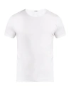Zimmerli Pure Comfort Stretch-cotton T-shirt In White