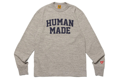 Pre-owned Human Made Graphic #7 L/s T-shirt Grey