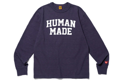 Pre-owned Human Made Graphic #7 L/s T-shirt Navy