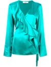 AREA RUFFLE-FRONT BLOUSE,S17CBST0112210724