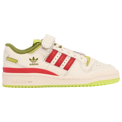 Adidas Originals Kids' Boys  Forum Low X The Grinch In White/red/slime