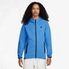 NIKE MENS NIKE TECH FLEECE FULL-ZIP HOODIE