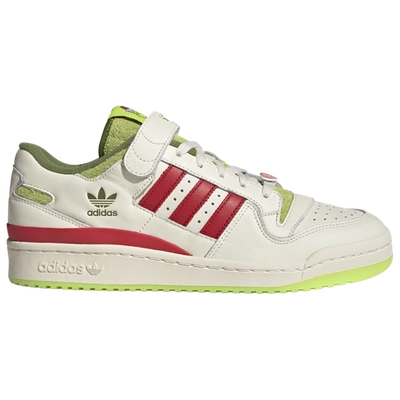 Adidas Originals Mens  Forum Low X The Grinch In White/green