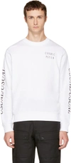 MCQ BY ALEXANDER MCQUEEN White 'Usual/Usual' Sweatshirt