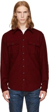 DSQUARED2 Red & Black Check Canada Hiking Shirt
