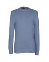 Drumohr Cashmere Blend In Slate Blue