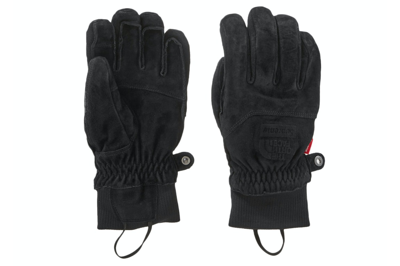 Pre-owned Supreme The North Face Suede Gloves Black
