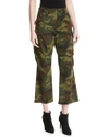 ALICE AND OLIVIA JOHNSIE HIGH-RISE CAMO CROPPED CARGO PANTS,PROD130620175