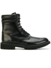 GIVENCHY LACE-UP ARMY BOOTS,BM0843582412234312