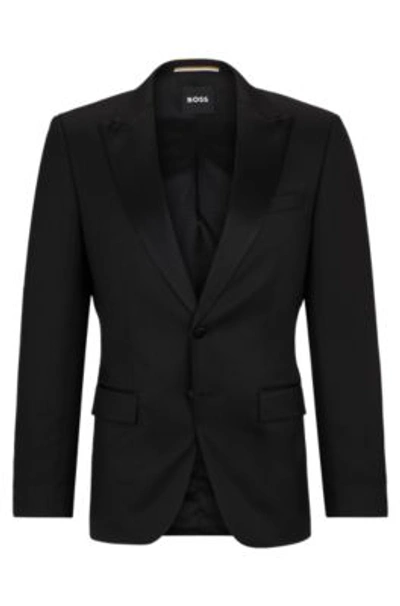 HUGO BOSS SLIM-FIT TUXEDO JACKET IN WOOL SERGE