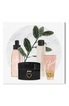 Wynwood Studio Beauty Spa Cosmetics Canvas Art In Pink