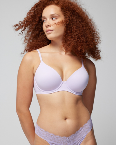 Soma Women's Embraceable Perfect Coverage Bra In Lavender Size 36c |  In Wild Lavender